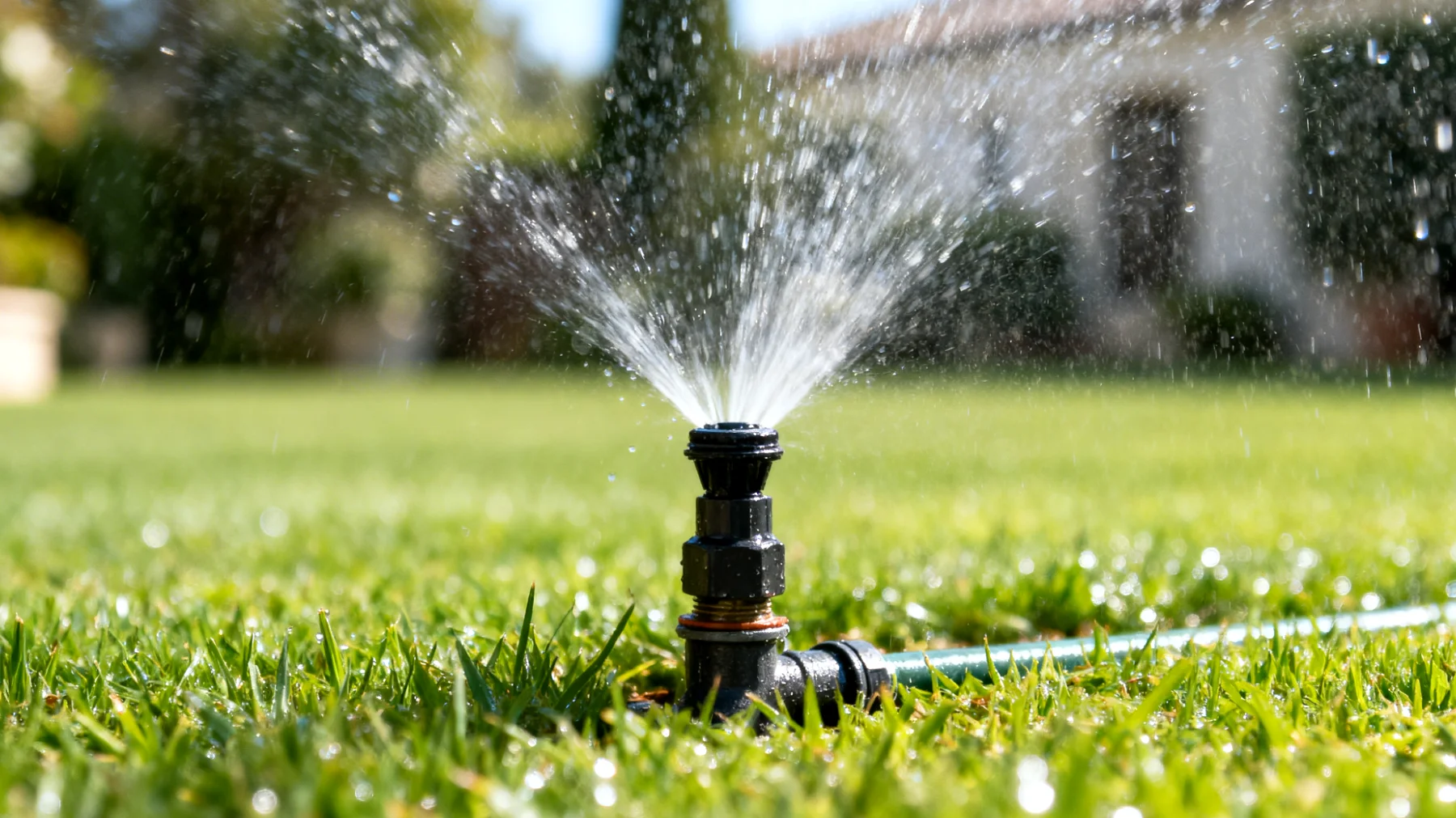 Automatischer Rasensprenger"