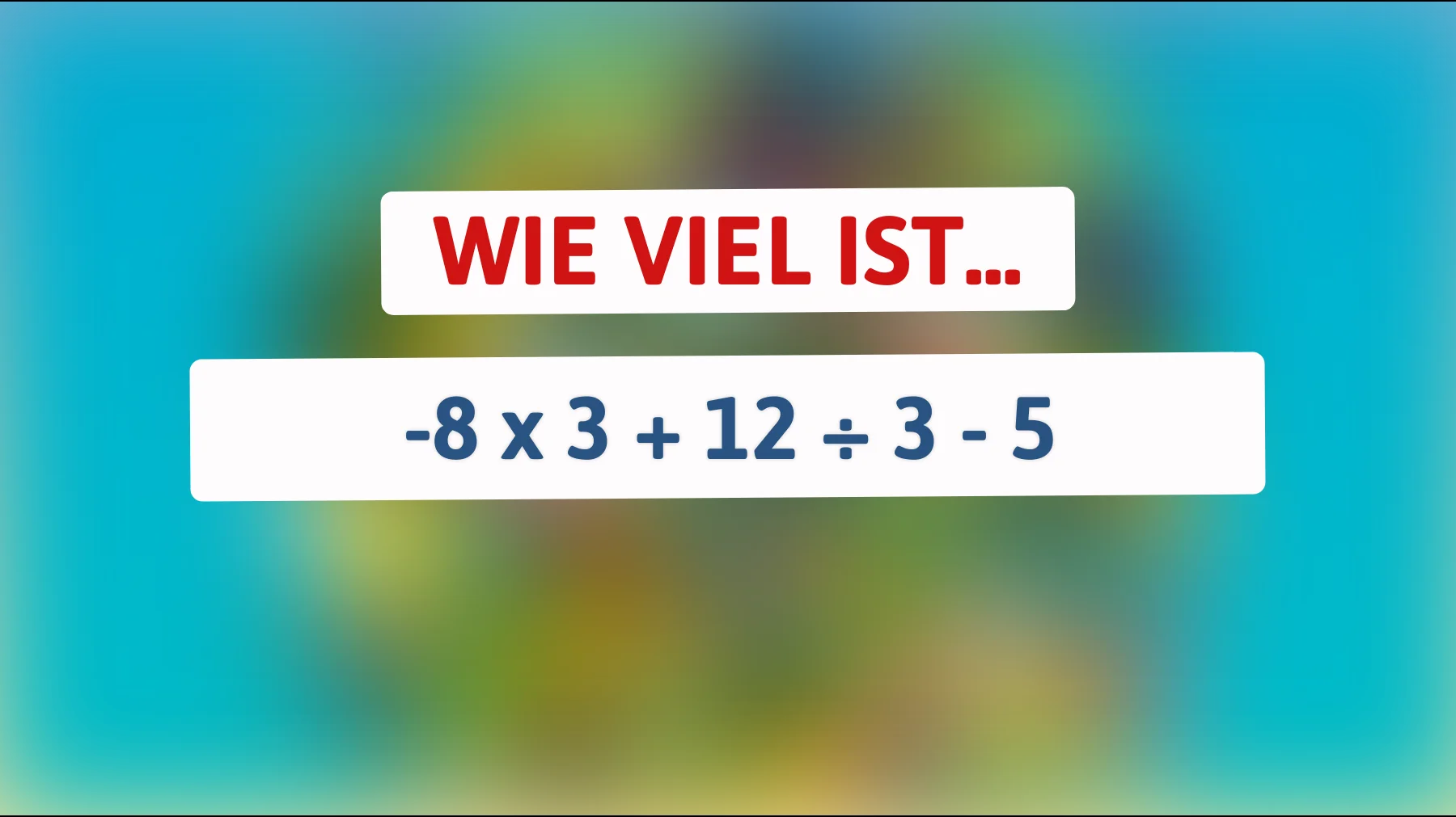 Bist du klug genug, um dieses Mathe-Rätsel zu lösen, das die meisten verzweifeln lässt?"