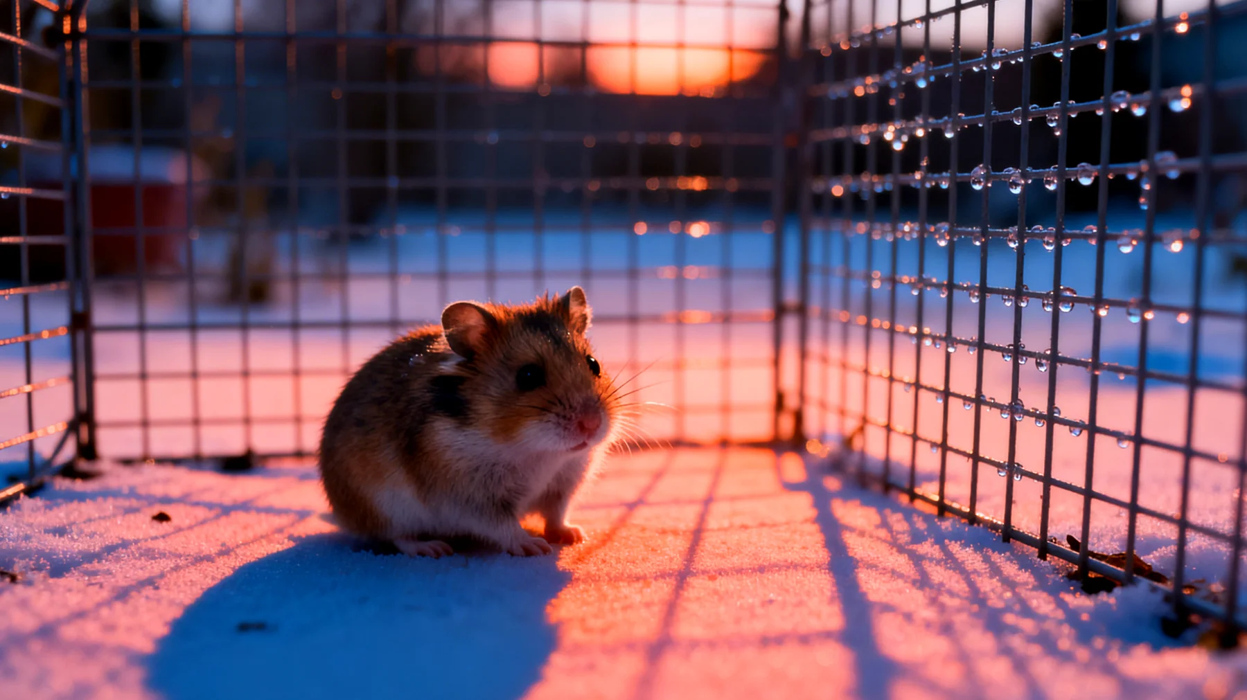Hamster sind nachtaktive Einzelgänger und sollten nicht im Garten gehalten werden, da sie dort extremen Temperaturschwankungen, Feuchtigkeit, Raubtieren und Parasiten ausgesetzt wären, was zu schweren Gesundheitsproblemen wie Erkältungen, Hitzschlag oder Infektionen führen kann"