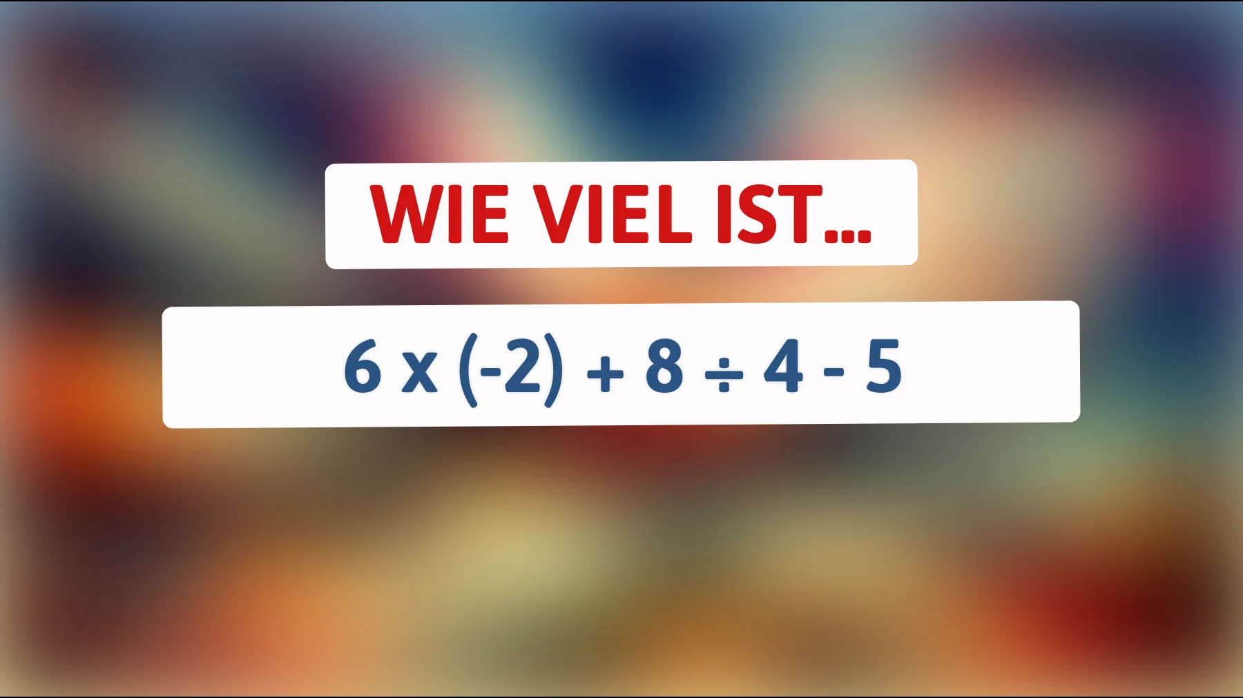 Nur 1% der Genies können dieses knifflige Rätsel lösen! Schaffst du es herauszufinden?"